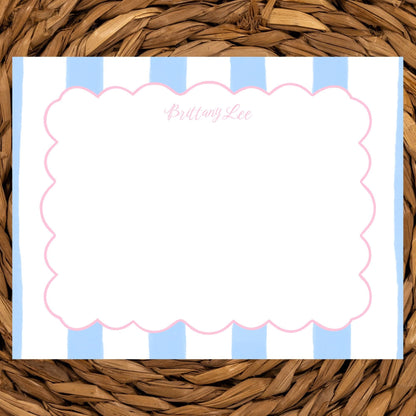 Mahjong Notecard by The Saltwater Press