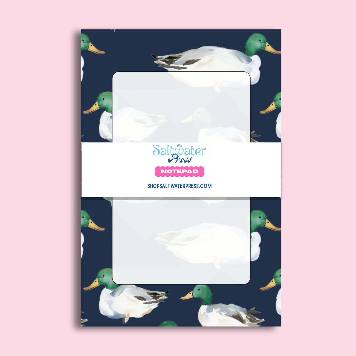 Mallard Duck Notepad by The Saltwater Press